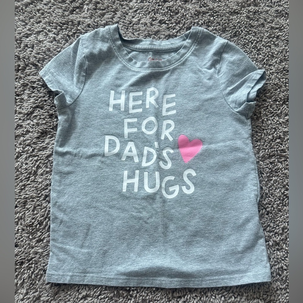 Preloved Cat & Jack Light Gray Tee